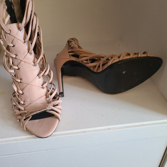 Womens Caged Sandals - Picture 3 of 3